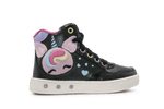 Geox Eenhoorn lichtjes Schoenen Meisjes - Zwart - hatshoe