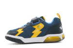 Geox Lichtjes Octopus Schoenen Jongens - Navy Yellow - hatshoe