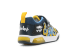 Geox Lichtjes Octopus Schoenen Jongens - Navy Yellow - hatshoe