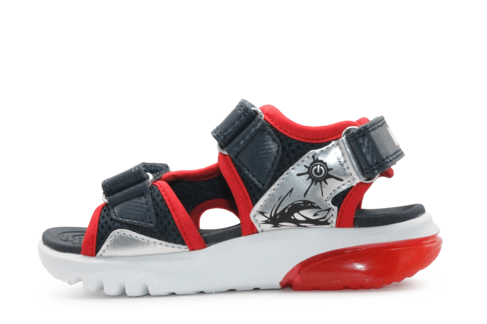 Geox Lichtjes Spidermen Sandalen Jongens - Rood