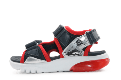 Geox Lichtjes Spidermen Sandalen Jongens - Rood - hatshoe