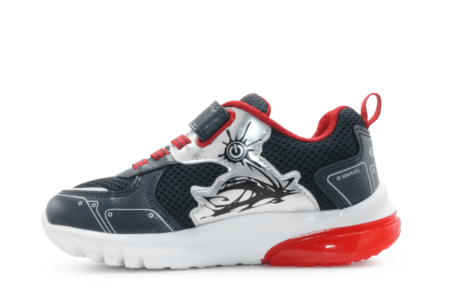 Geox Lichtjes Spidermen Schoenen Jongens - Rood - hatshoe