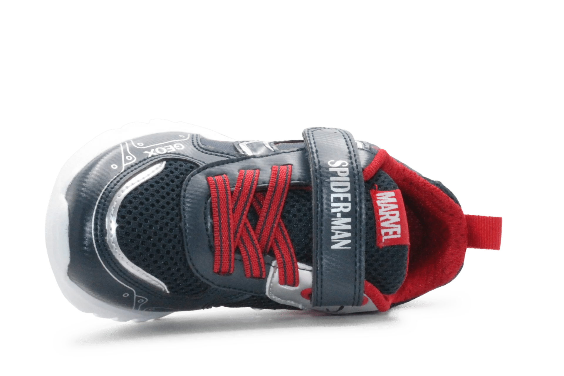 Geox Lichtjes Spidermen Schoenen Jongens - Rood