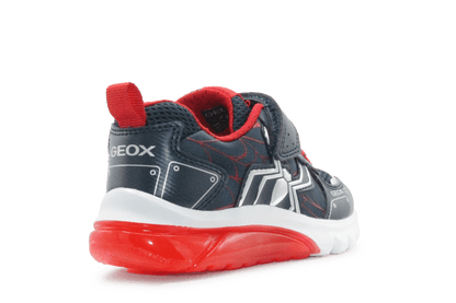 Geox Lichtjes Spidermen Schoenen Jongens - Rood - hatshoe