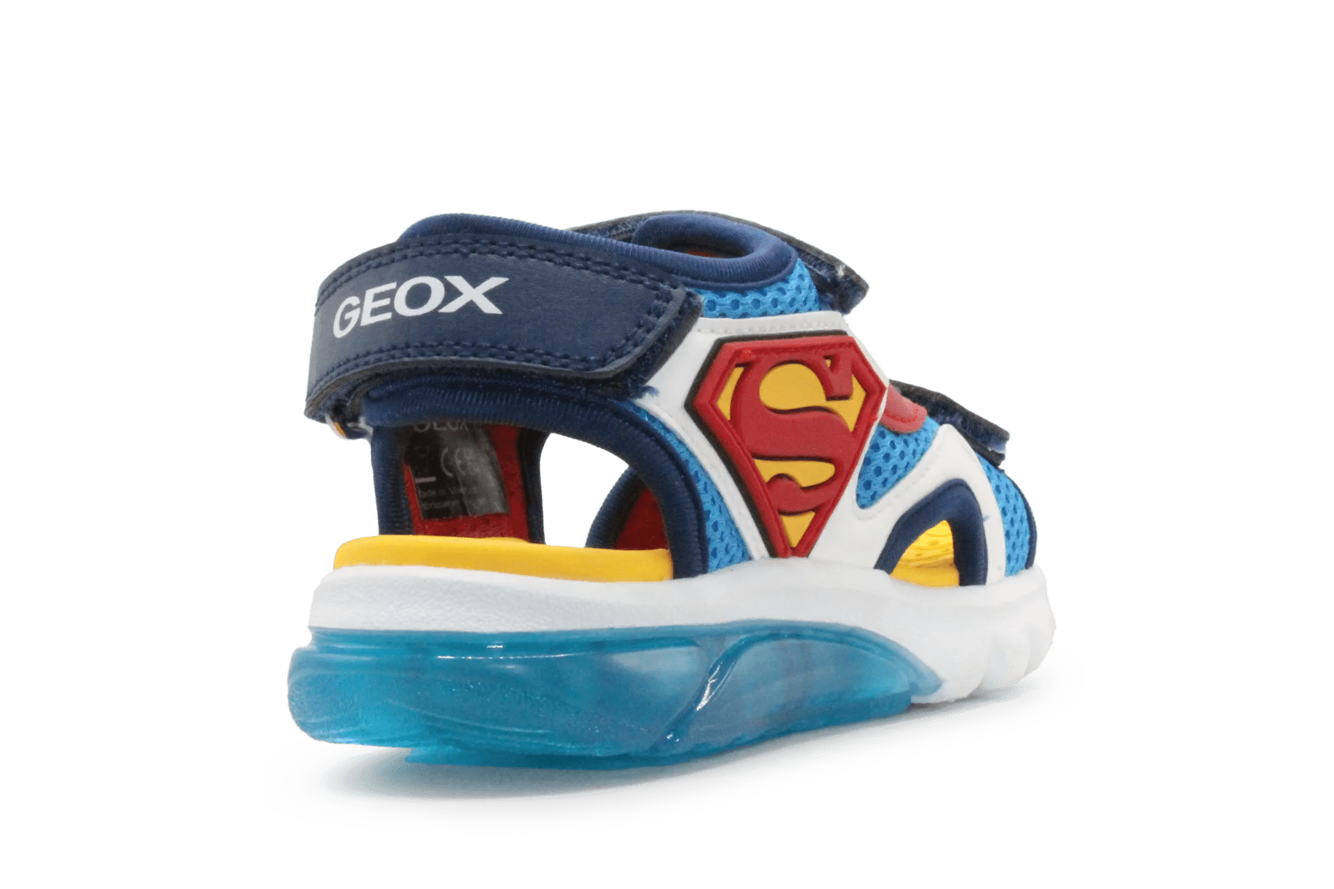Geox Lichtjes Supermen Sandalen Jongens - Blauw