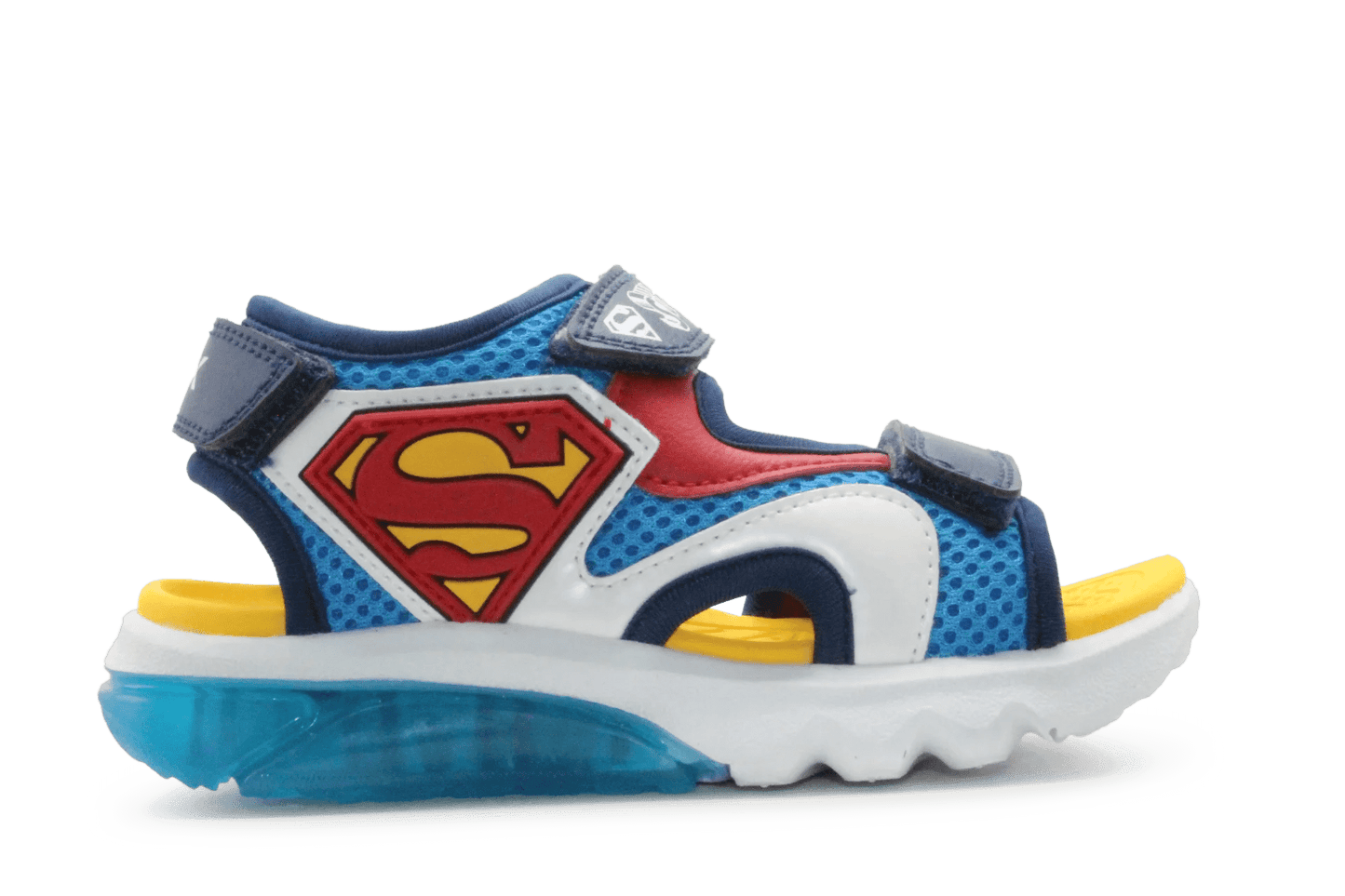 Geox Lichtjes Supermen Sandalen Jongens - Blauw - hatshoe