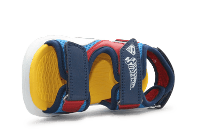Geox Lichtjes Supermen Sandalen Jongens - Blauw - hatshoe