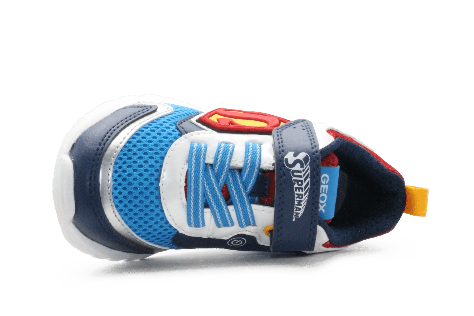 Geox Lichtjes Supermen Schoenen Jongens - Blue Red
