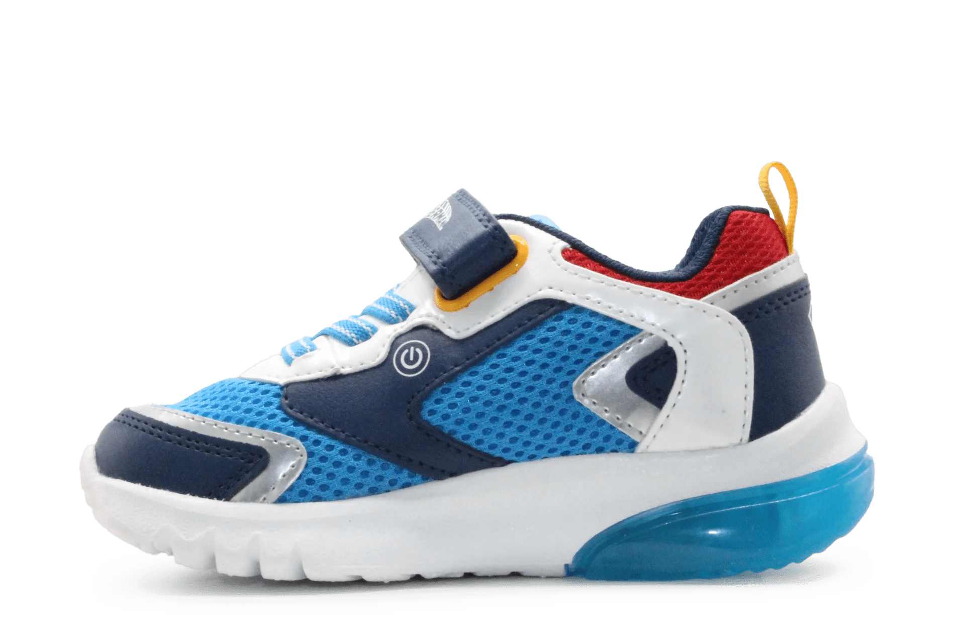 Geox Lichtjes Supermen Schoenen Jongens - Blue Red