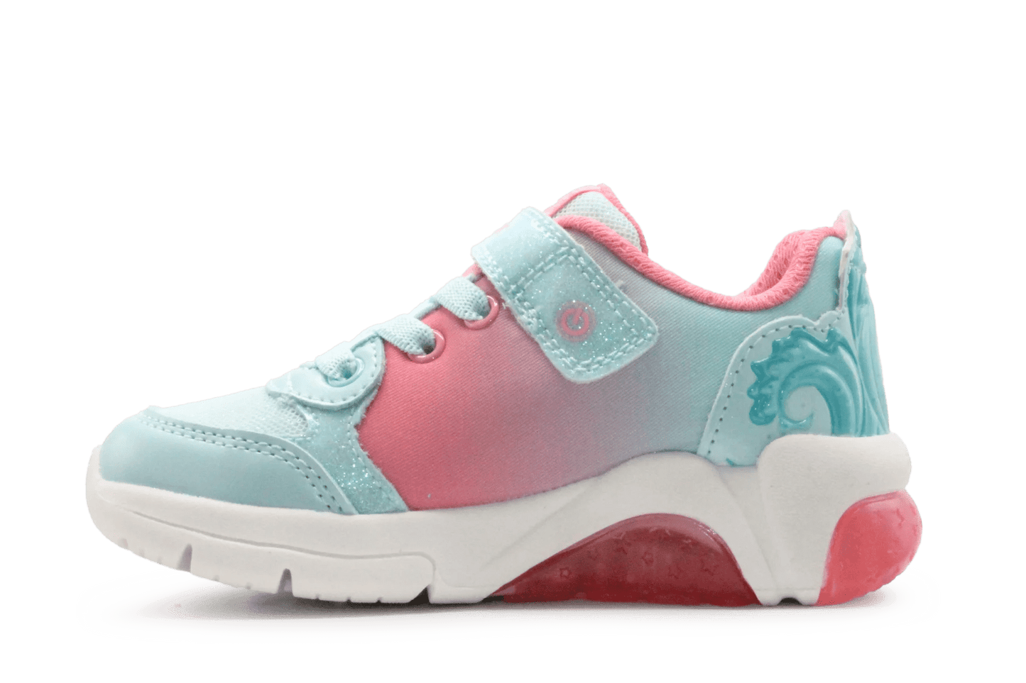 Geox Lichtjes Vaiana Schoenen Meisjes - Blauw - hatshoe