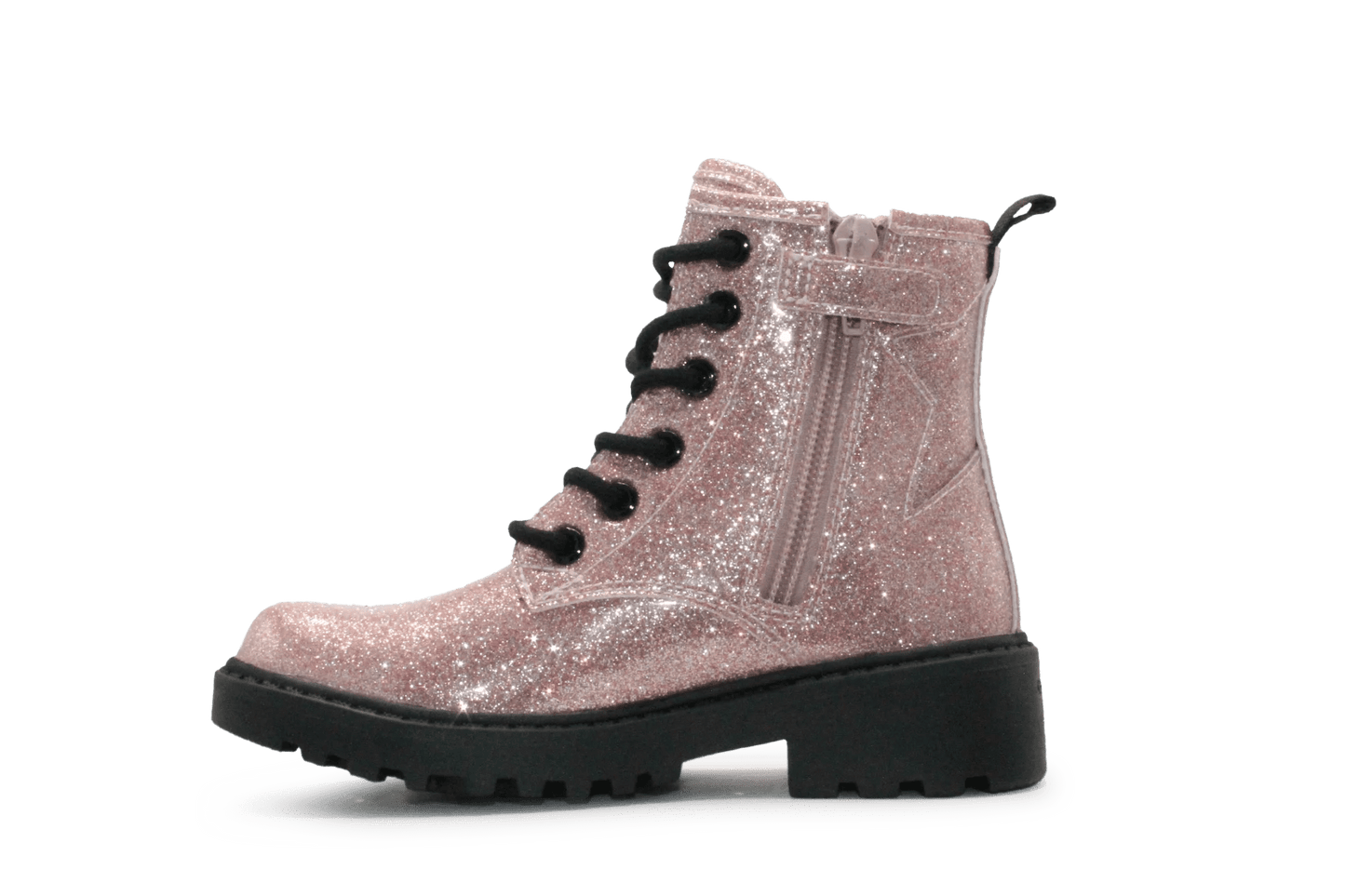 Geox Meisjes Boots Lak Glitter - Roze - hatshoe