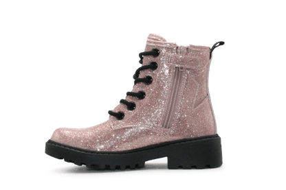 Geox Meisjes Boots Lak Glitter - Roze - hatshoe