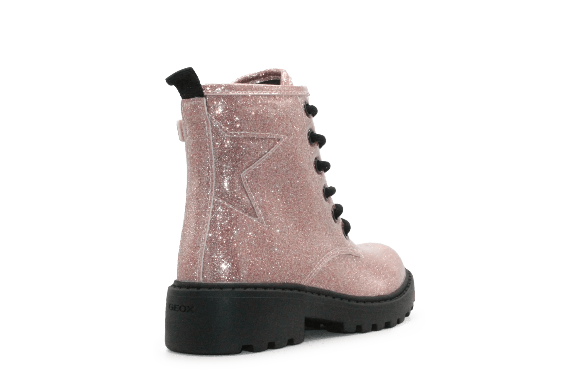 Geox Meisjes Boots Lak Glitter - Roze - hatshoe