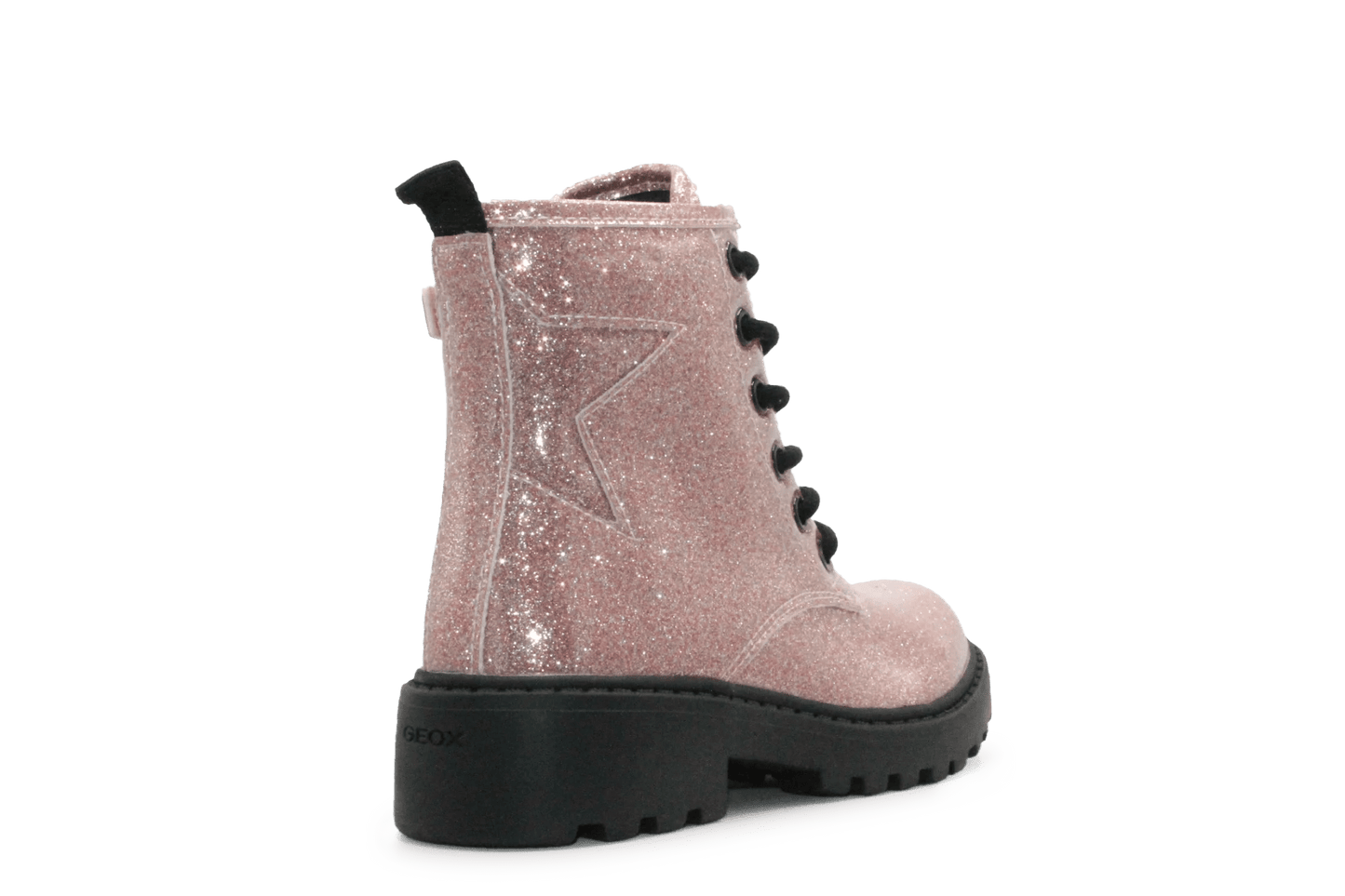 Geox Meisjes Boots Lak Glitter - Roze - hatshoe