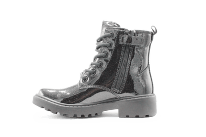 Geox Meisjes Boots Lak Glitter - Zwart - hatshoe