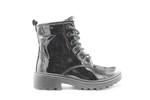Geox Meisjes Boots Lak Glitter - Zwart - hatshoe