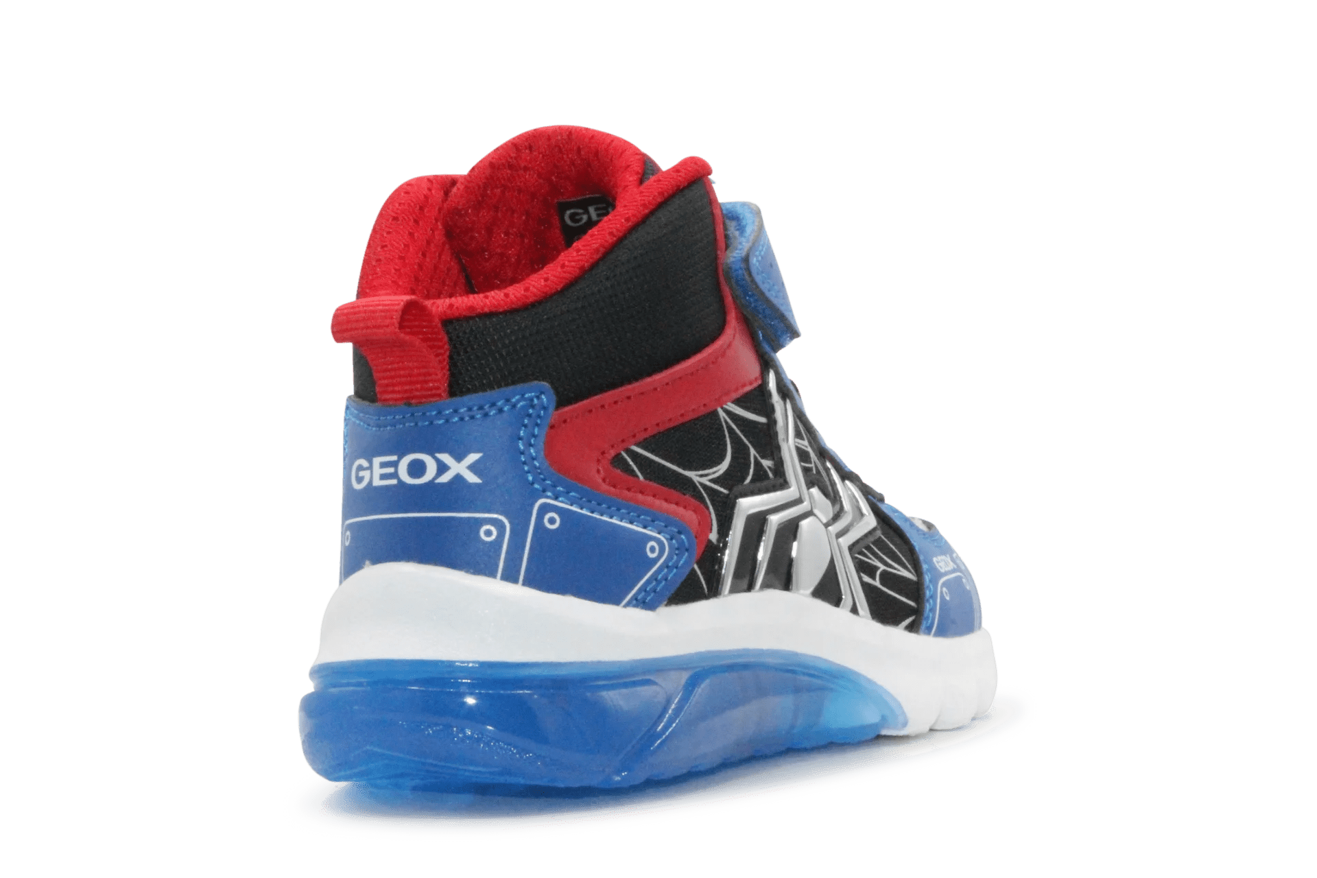 Geox Spiderman lichtjes Schoenen Jongens - Rood Blauw