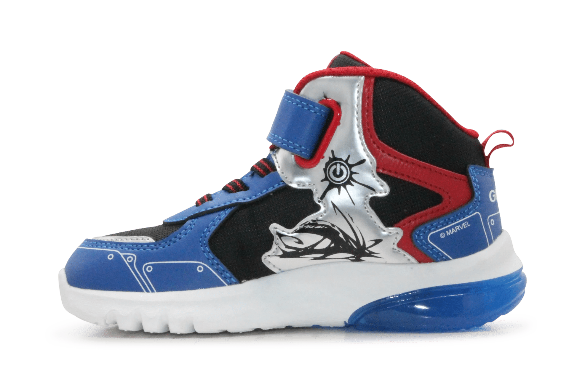 Geox Spiderman lichtjes Schoenen Jongens - Rood Blauw