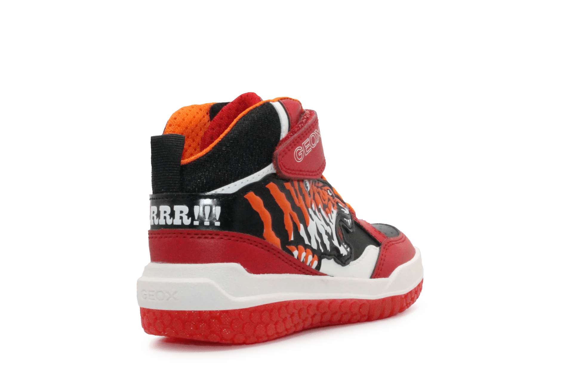 Geox Tijger lichtjes Schoenen Jongens - Rood - hatshoe
