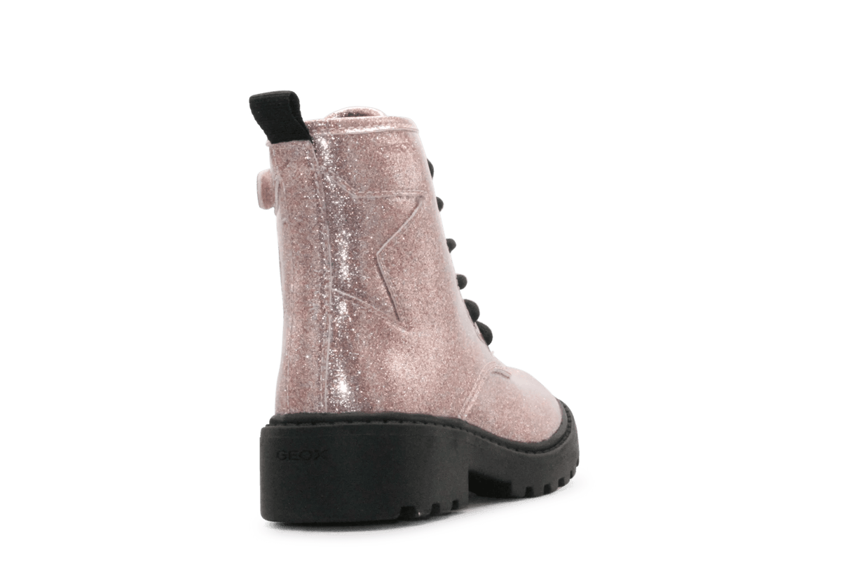 Geox Veterboot Casey Meisjes - Roze - hatshoe