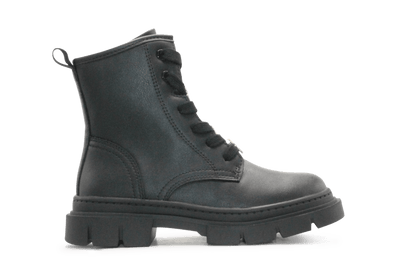 Geox Veterboot J Karsyn Meisjes - Zwart - hatshoe