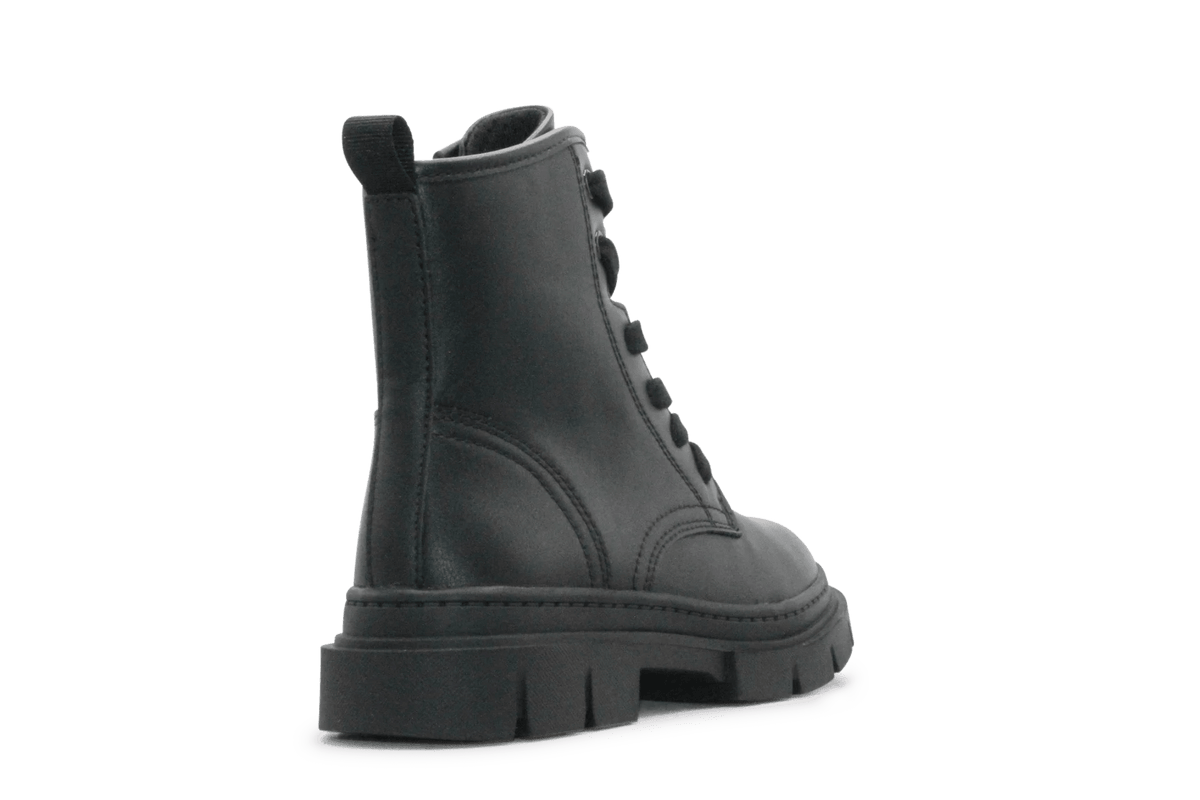 Geox Veterboot J Karsyn Meisjes - Zwart - hatshoe