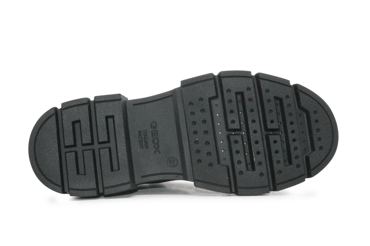 Geox Veterboot J Karsyn Meisjes - Zwart - hatshoe