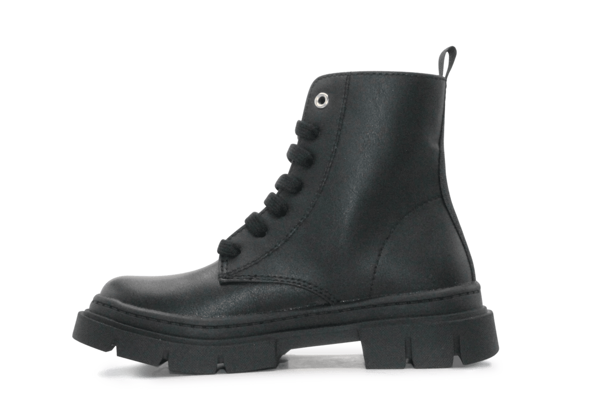 Geox Veterboot Karsyn Meisjes - Zwart - hatshoe