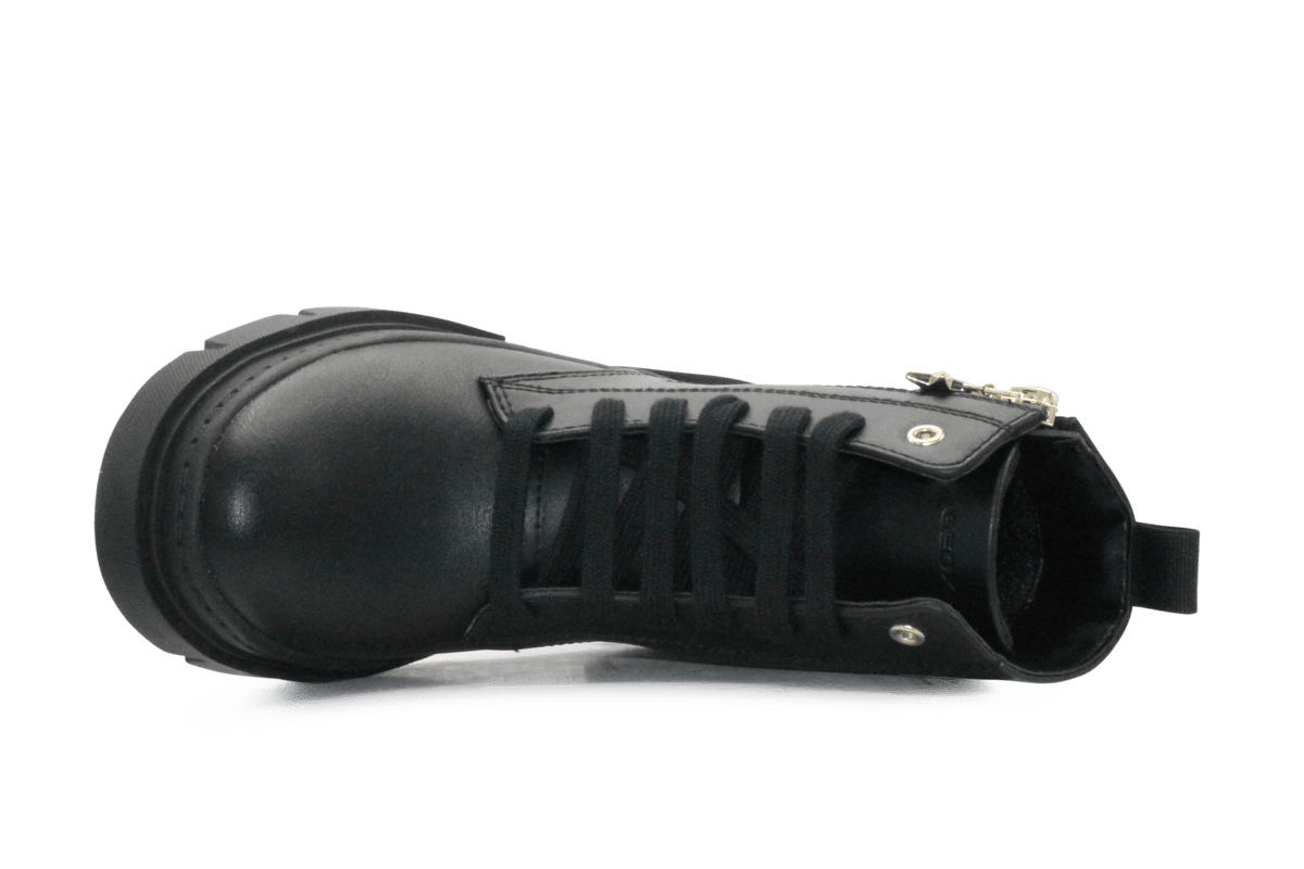 Geox Veterboot Karsyn Meisjes - Zwart - hatshoe