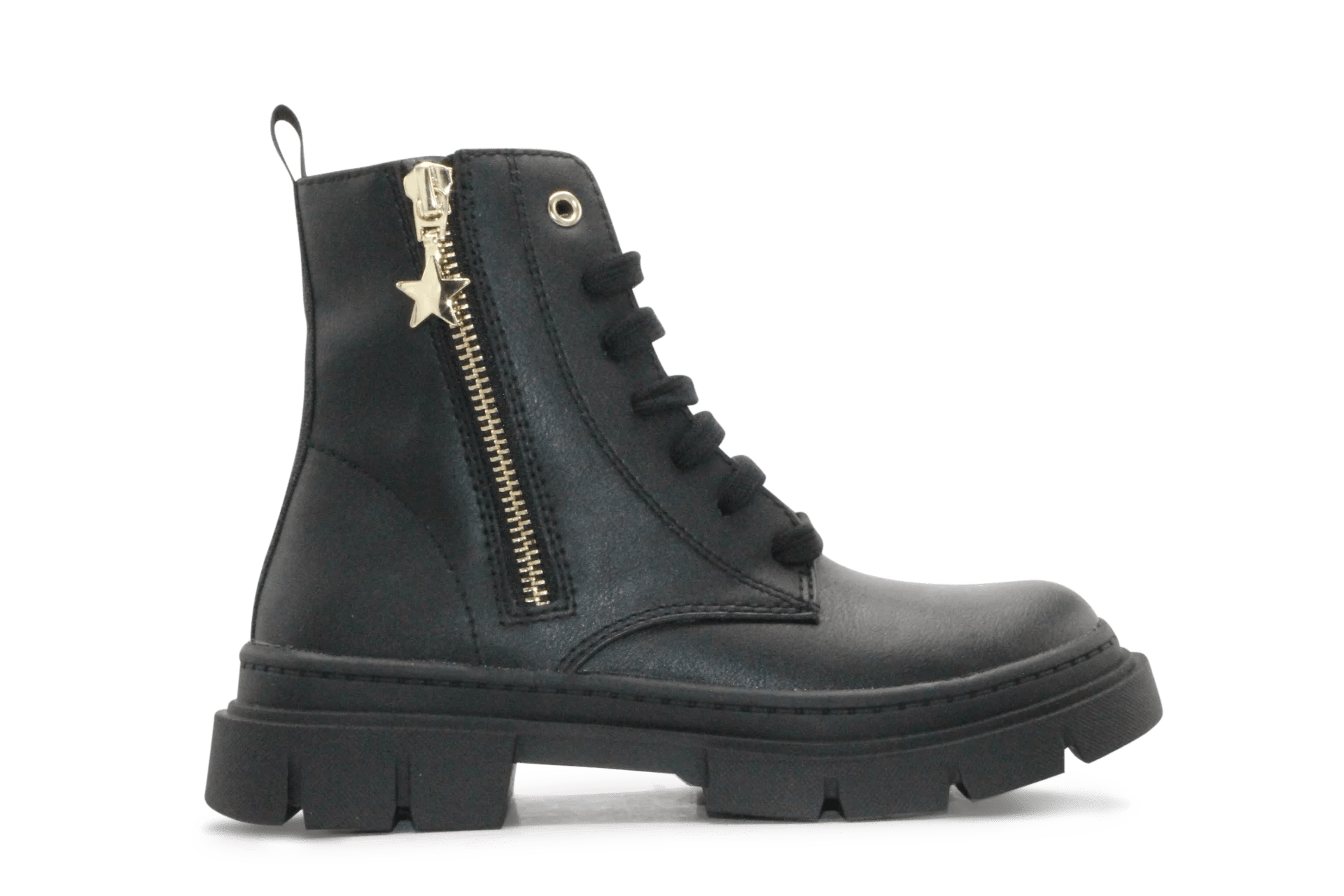 Geox Veterboot Karsyn Meisjes - Zwart - hatshoe