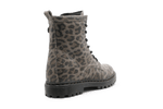 Giga G4465 Meisjes Boots Luipaardprint Leer – Smalle Pasvorm met Rits - hatshoe
