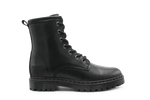 Giga G4465 Meisjes Boots Zwart Leer – Smalle Pasvorm met Rits - hatshoe