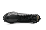 Giga G4465 Meisjes Boots Zwart Leer – Smalle Pasvorm met Rits - hatshoe