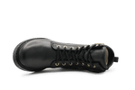 Giga G4475 Meisjes Boots Zwart Leer met Gouden Gesp – Smalle Pasvorm - hatshoe