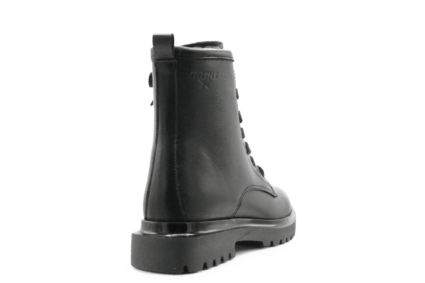 Giga G4486 Meisjes Boots Zwart Leer – Smalle Pasvorm - hatshoe