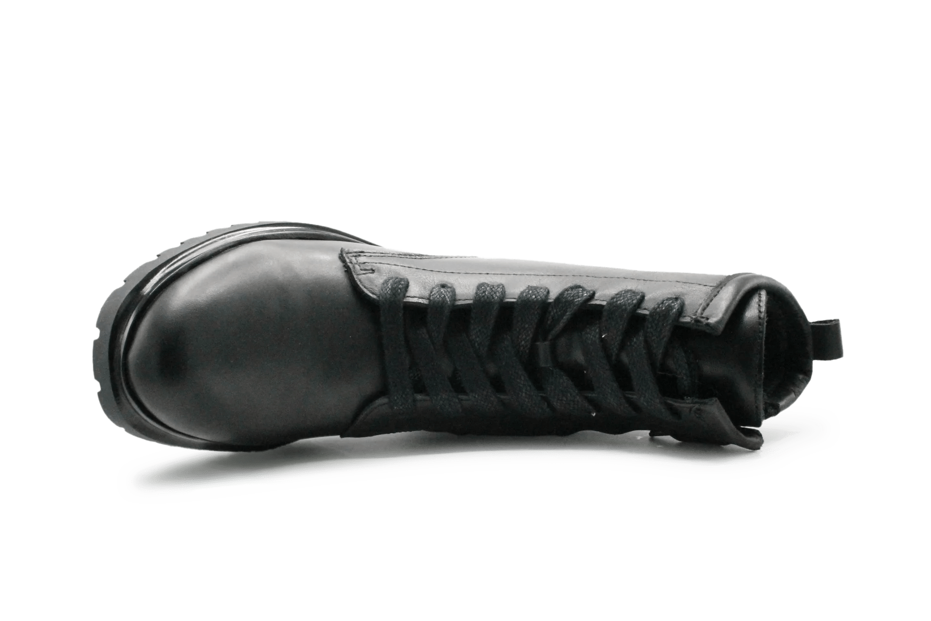 Giga G4486 Meisjes Boots Zwart Leer  – Smalle Pasvorm