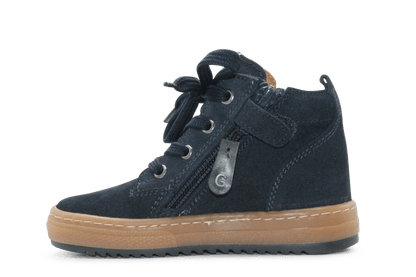 Giga Jongens Veterschoen G4672 - Blauw - hatshoe