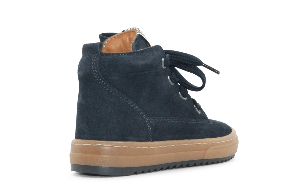 Giga Jongens Veterschoen G4672 - Blauw - hatshoe