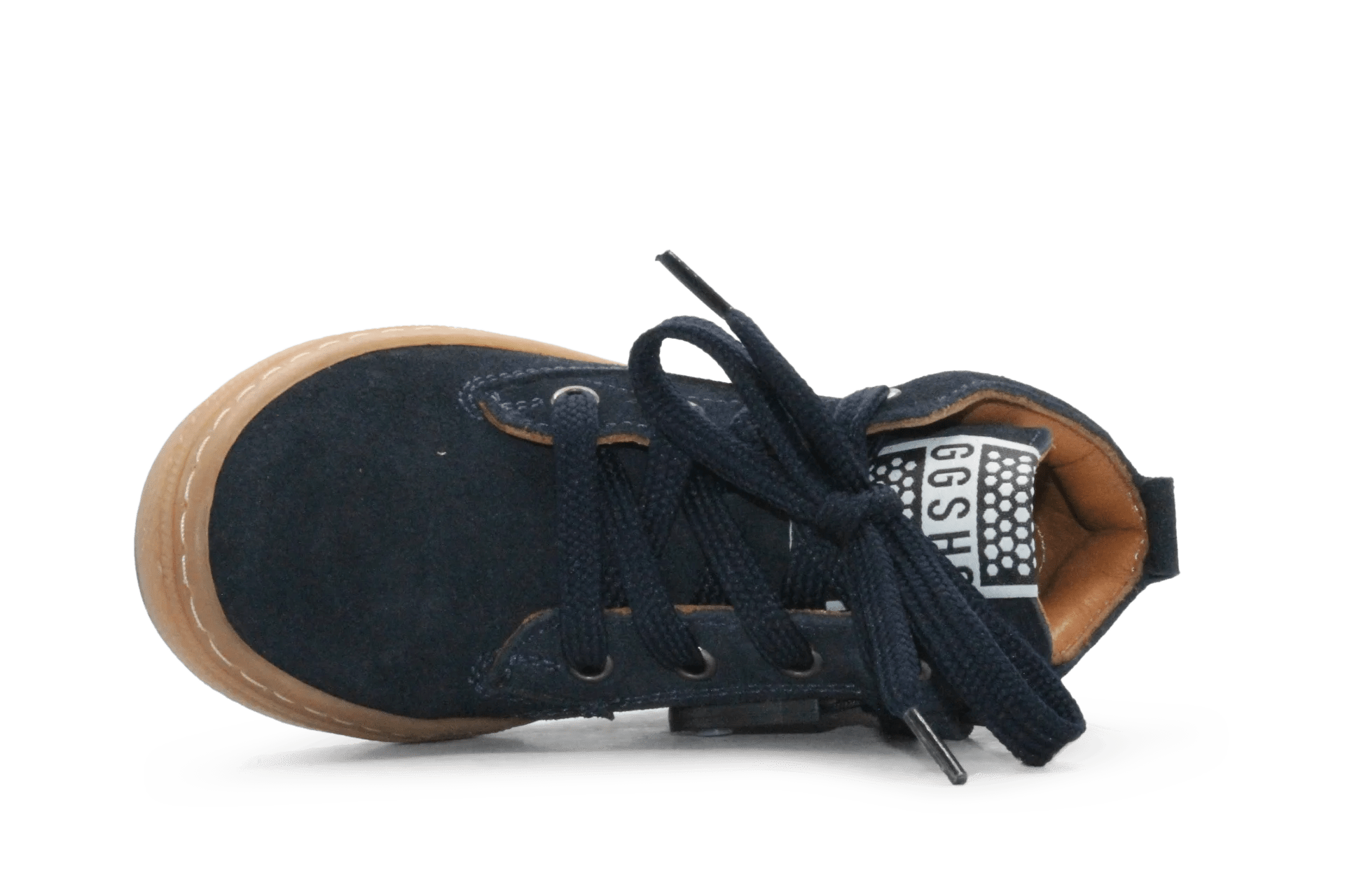 Giga Jongens Veterschoen G4672 - Blauw