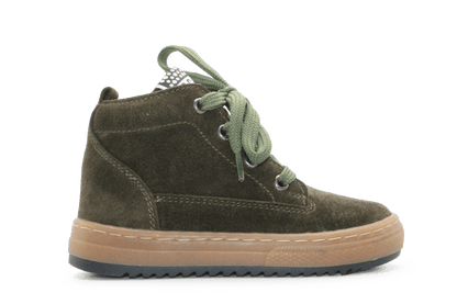 Giga Jongens Veterschoen G4672 - Groen - hatshoe