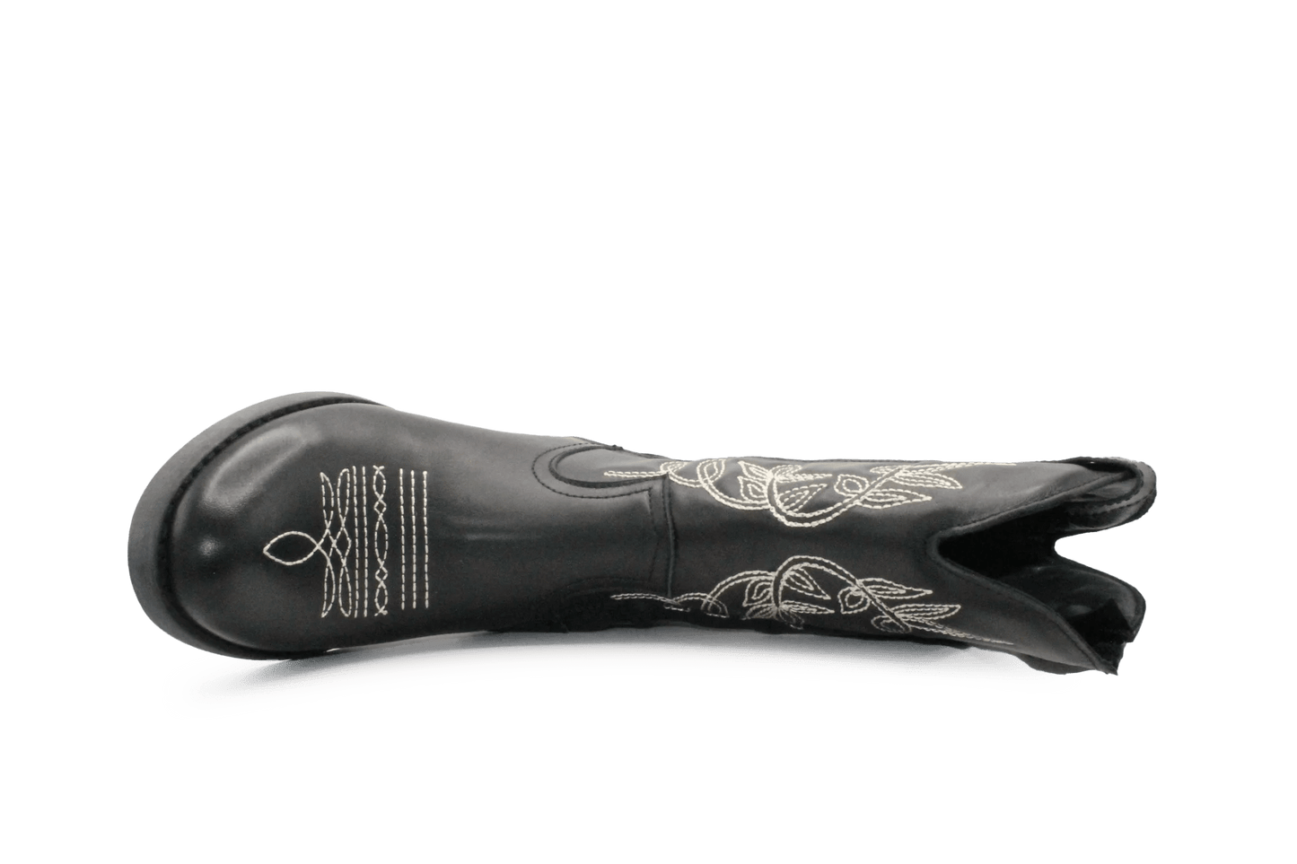 Giga Meisjes Cowboylaars G4495 - Zwart - hatshoe