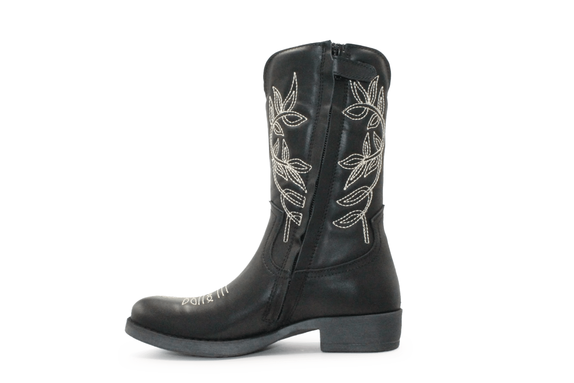 Giga Meisjes Cowboylaars G4495 - Zwart