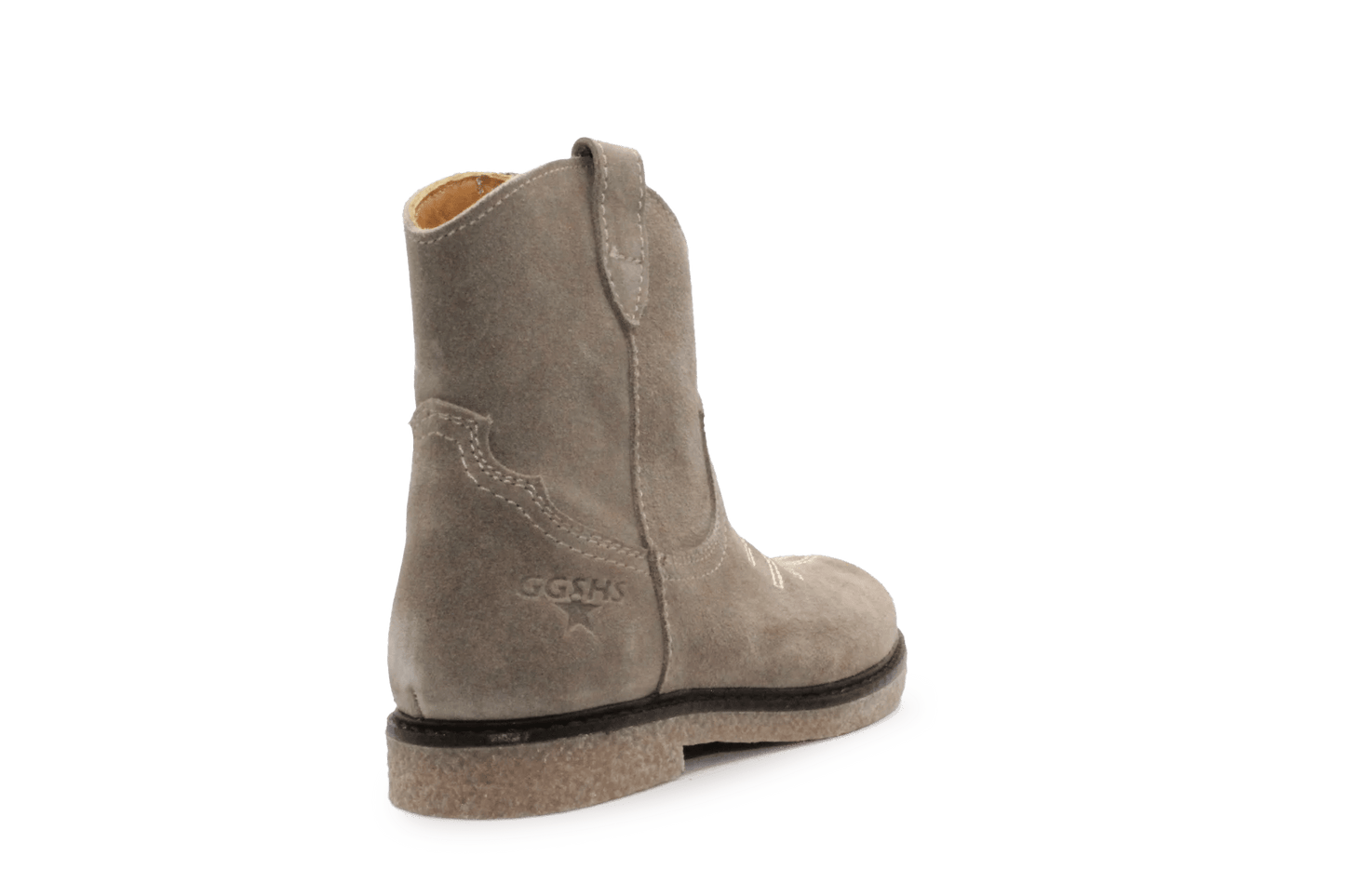 Giga Meisjes Cowboylaars G4506 - Taupe - hatshoe
