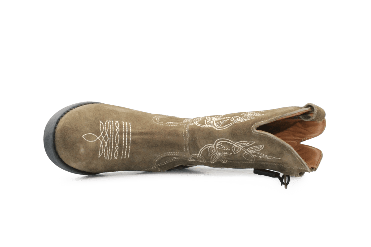 Giga Meisjes Cowboylaars G4615 - Bruin - hatshoe