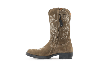 Giga Meisjes Cowboylaars G4615 - Bruin - hatshoe