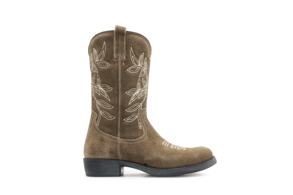 Giga Meisjes Cowboylaars G4615 - Bruin - hatshoe