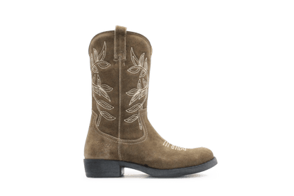 Giga Meisjes Cowboylaars G4615 - Bruin - hatshoe