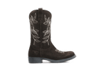 Giga Meisjes Cowboylaars G4615 - Donkerbruin - hatshoe