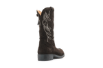 Giga Meisjes Cowboylaars G4615 - Donkerbruin - hatshoe
