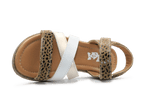 Giga Meisjes Sandalen G4562 - Camel Dots - hatshoe